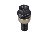 Porsche Wheel Bolt BLACK Standard Size. Porsche 996 / Boxster / 997 / Cayman - 97036120300, 99736120302, 99736120301, 9973612031, 19656, 46652, 99636120300, 99636120301, 99636120302, 38919656