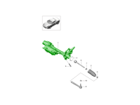 Crémaillère de direction pour Porsche 718 (982) Boxster / Cayman et 991-2 Carrera / Targa / Turbo avec conduite à gauche (LHD) - 99134701165, 99134701166, 99134701167, 99134700568