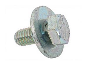 Schraube mit Unterlegscheibe für Auspuffanlage, M6 x 14. Porsche 993 C2 / C4 1994-98 - 90007537401, 90007537402