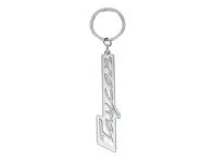 Porte-clés Porsche avec lettrage Taycan, argent. - WAP0500390STAY