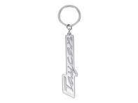 Portachiavi Porsche con scritta Taycan, argento. - WAP0500390STAY