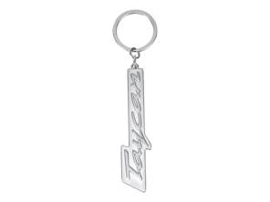Porte-clés Porsche avec lettrage Taycan, argent. - WAP0500390STAY