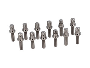 Vis de collecteur d'échappement en Titane M8x27 pour Porsche Boxster 718 / 982, Cayman 718 / 982C - 99907358901, 99907507400, 90037813100, 99907507100, 9990750710A