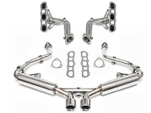 Exhaust Race Performance Package. Porsche 981 Boxster / 981C Cayman - 98111192101, 98111192201, 98111192104, 98111192204, 98111122101, 98111123100, 98111123100, 98111132100, 98111142100, 98111143100, 98111122201, 98111123200, 98111132200, 98111142200