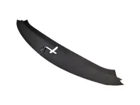 Garniture noire pour compartiment de rangement avant - Entoure le loquet. Porsche 718 (982) Boxster & Cayman / 991-2 Carrera 2 - 991555411021E0 - 991555411021E0