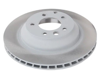 Brake disc rotor. Rear. Porsche Cayenne 955 Turbo S / 958 Turbo - 95835240150, 95535240151, 95535240150