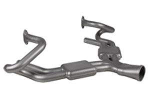 Sport exhaust manifold with boxes, Sebring style. Porsche 356 - 1620101200, PO-92751, 61611101005 - 1620101200