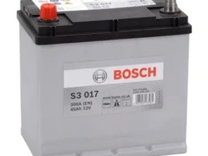Car Battery 12V 45AH. Porsche 911 1965-68 BOSCH S3 - 90061100191, 90061100190 - S3017