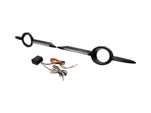 Nebelscheinwerferabdeckungen mit DRL-Lampen. Porsche 987C Cayman - 98750572100G2X, 98750572100G2X