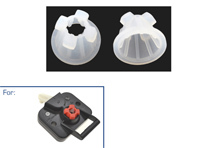 Inserti in gomma per chiusura cofano posteriore. Porsche 924/944/968 - 5947, 94453805604, 94453895501, 94453895601