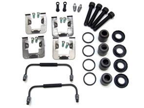 Brake Caliper Overhaul Kit REAR. Porsche 993 - 93035191900, 96535291910, 95135291911, 90037806801, 99335295900, 99335295901, 95135295000, 95135297100