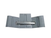Sezione del pavimento della batteria con rinforzo centrale. Porsche 356B T5 - 64450103705 - PP101, P101