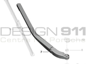 Wiper Arm Rear. Porsche 981C Cayman 2013>> - 98162818100