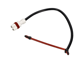 Capteur d'usure des plaquettes de frein avant gauche. Porsche Boxster 987 / Cayman 987C - 1697301870, 99761275500, 99761275501 - EWI-0463