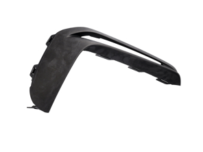 Luftleitbleche für die Frontstoßstange - Mattschwarz - für Porsche 718 (982) Boxster Spyder & Cayman GT4 2019>> - 9828007881, 982807881OK1, 982807881AOK1, 982807881BOK1, 982807882, 982807882OK1, 982807882AOK1, 982807882BOK1