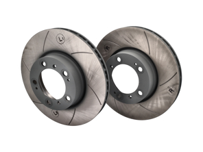 FRONT Brake Disc Package Slotted Porsche 996 / 997 / 986 / 987 (99635140501 / 99635140601) - 99635140501, 99635140601