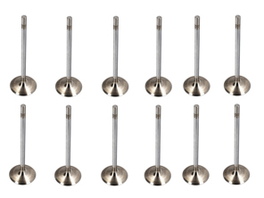 Kit de válvulas de escape de culata de motor. Porsche 987.2, 981 Boxster / 987C.2, 981C Cayman - 9A110532402 - 503 VA 32005 000