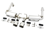 Exhaust Muffler / Silencer Sports DesignTek for Porsche Boxster / Cayman 718 - 982251051D, 982251051K, 982251051F, 982251051G, 982251051J, 982251052E, 982251052F, 982251052G, 982251052J