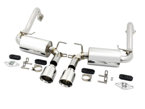 Terminale di scarico / Silenziatore sportivo DesignTek per Porsche Boxster / Cayman 718 - 982251051D, 982251051K, 982251051F, 982251051G, 982251051J, 982251052E, 982251052F, 982251052G, 982251052J