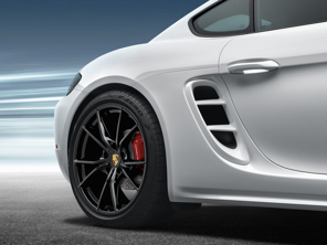 Zierleistensatz für seitliche Luftausströmer, grundiert. Porsche 718 Boxster / 718 Cayman - 98204480030, 982853189OK1, 982853190OK1