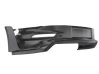 Insert de pare-chocs arrière avec montants, fibre de carbone. Porsche 992 GT3RS - 9GT807983AOK1, 9GT898014EOK1 - 1016.992.3RS..02