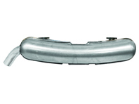 Exhaust Muffler / Silencer Rear box SSI. Porsche 911 CS 83-89 - 1620611600, 92.512SSI, 92512SSI, 91111103100, 93011102200, 93011104300 - 1620611600