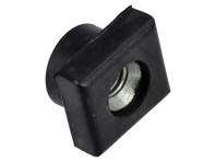 Rear lid lock housing rubber mounting. Porsche 924 / 944 / 968 - 477827505A, 477827506A, 477.827.505.A, 477.827.506.A, 0477827035