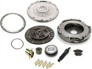 Kit embrayage et volant moteur. Porsche 911 SC 1972-1986 (915) : disque d'embrayage, plateau de pression et butée d'embrayage. - 91511691100, 1878005583, 3000506001, 3082087031, 3151012031, 4200080060