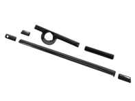 Dash trim kit carbon fibre from Rennline LHD. Porsche 955 / 957 Cayenne 2003-10 - 95555267501CHF, 95555267501WNM, 95555242502CS3, 95555245102CS3 - I185
