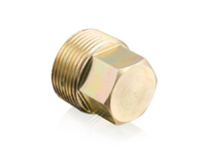 Hexagon head screw plug without magnet – yellow anodised. Porsche 911 65-77 / 914 - 99906400702