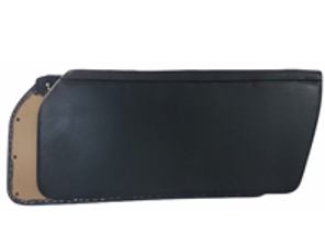 Ensemble de panneau de porte, cuir. Porsche 914 - 91455501711702, 91455501711, 91455528315