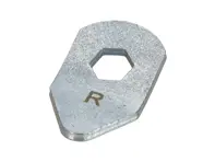 Geleidebus/borgsegment voor handremkabel. Porsche 356 rechtsgestuurde auto's. - 64424232 - 23242446