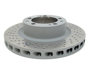 Disque de frein avant monobloc percé, 322 x 32 mm. Porsche 964 RS / TURBO 3,3 L / TURBO-LOOK - 96535104300, 96535104400 - PFL39653, PFR39654