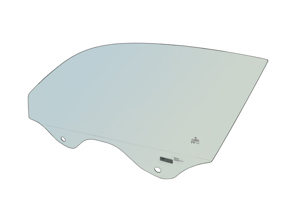 Vitre de portière. Porsche 992.1 / 992.2 Coupé 2019>> - 992845019H, 992845020H, 992845019C, 992845019G, 992845020C, 992845020G