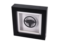 Steering wheel 911 '78-83 Porsche Art - Box framed 1:8 scale - 911347084021AJ, 911347084071AJ, 9113478590070B, 91134708400, 91134708401, 477419091E, 477419091M, 944347084011DB, 944347859041DB