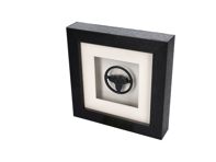 Steering wheel 911 '78-83 Porsche Art - Box framed 1:8 scale - 911347084021AJ, 911347084071AJ, 9113478590070B, 91134708400, 91134708401, 477419091E, 477419091M, 944347084011DB, 944347859041DB