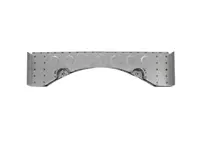 Traverse arrière du châssis. Porsche 356 pré-A - 35649051, 356 49051 - PP187PA, P187PA