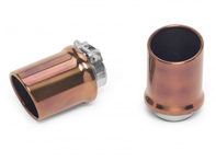 Garniture de tuyau d'échappement en bronze. Porsche 992 GT3 - 9GT251697B, 9GT251697G