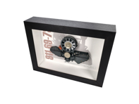 Engine 911 Magnesium model cutaway Porsche Art - Box framed 1:4 scale - BFEN911MAG