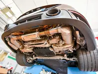 Sportauspuff 200 Zellen Katalysatoren Porsche 992 Turbo und Turbo S mit GPF - TSPO992C20.303.A