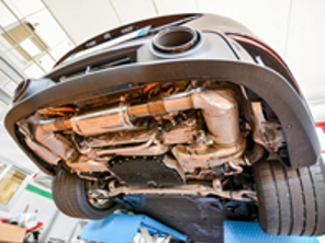 Scarico sportivo catalizzatori 200 celle Porsche 992 turbo e turbo S con GPF - TSPO992C20.303.A