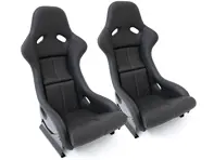 Sitze im RennSport Style, schwarz. Porsche 964 / 993 - P964108-S
