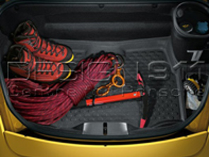 Luggage compartment liner, Rear. Porsche 987 Boxster 2007>> - 98704400015