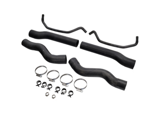 Water coolant front radiator pipe kit. Porsche 996 C2/ C4 manual cars - 99610662158, 99610662255, 99610662558, 99610662654, 99951252201, 99951249900, 99951258505, 99610613753, 99610613853