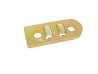 Plaque de guidage du levier de stabilisation de l'essieu avant. Porsche 911 65-73 / 914 - 90134371301, 90134376300