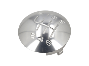 Insert de pommeau de levier de vitesse en alliage gravé pour Porsche 987 / 997 - 99742407592, 99742498100 - GI997