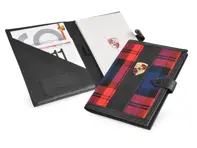 Porsche Classic document folder wallet - Tartan Red. - PCG48091100