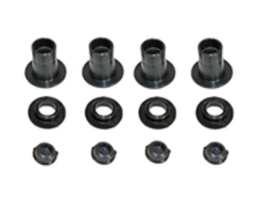 Führungen für Sitzkopfstützen, schwarz. Porsche 911 / 912 - 90152119300, 00391125109, 90152119301