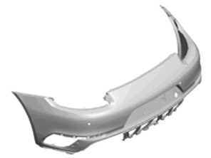 Autoscooter hinten mit Parkassistent Porsche 991.2 Turbo - 99150592301