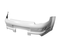Rear bumper. Porsche 997 Cup R - TK 441